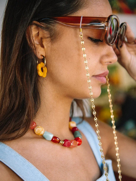 Chaîne de lunettes Grain de café - Socool Pyla