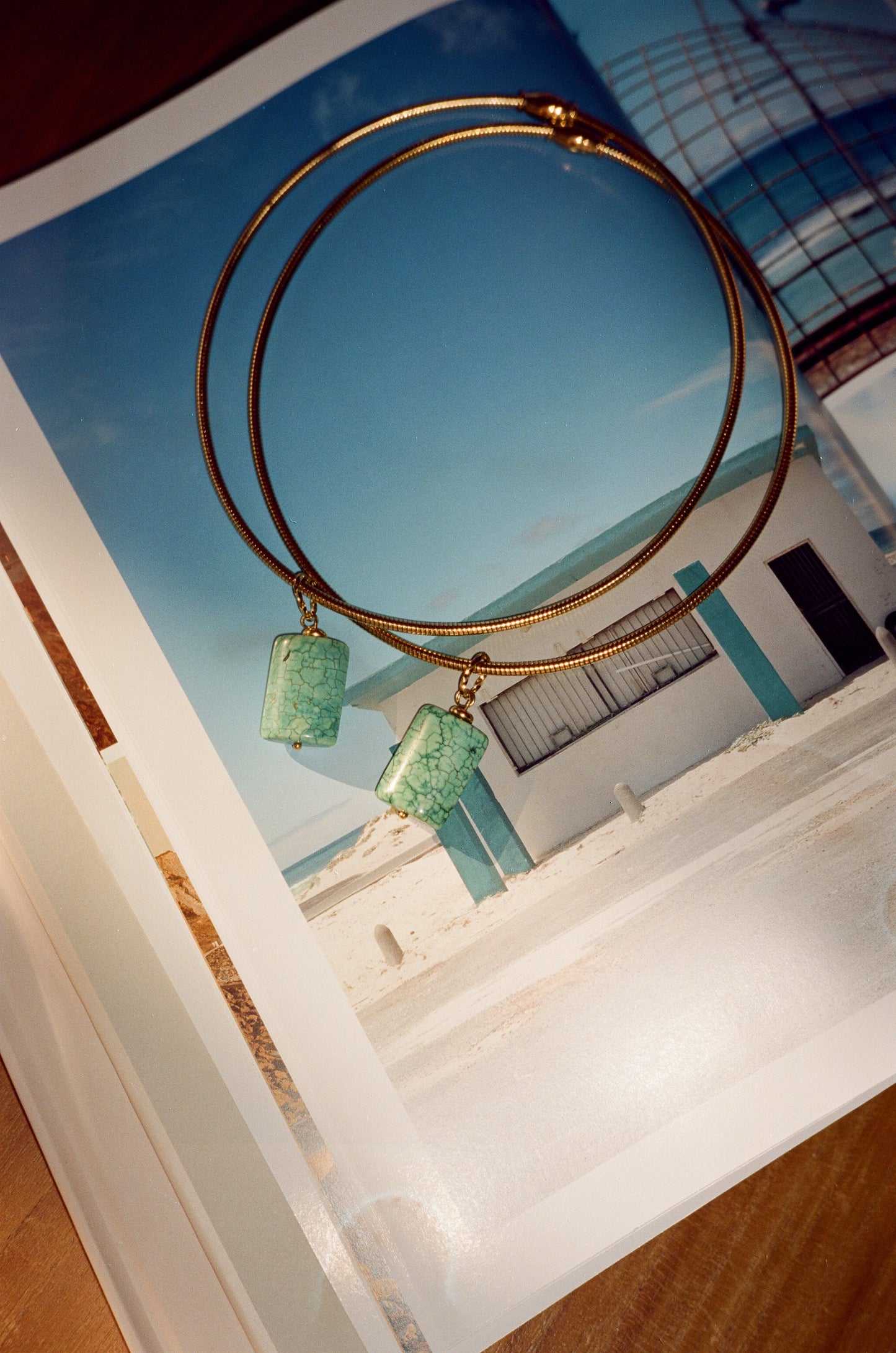 Collier vert d'eau Socool Pyla