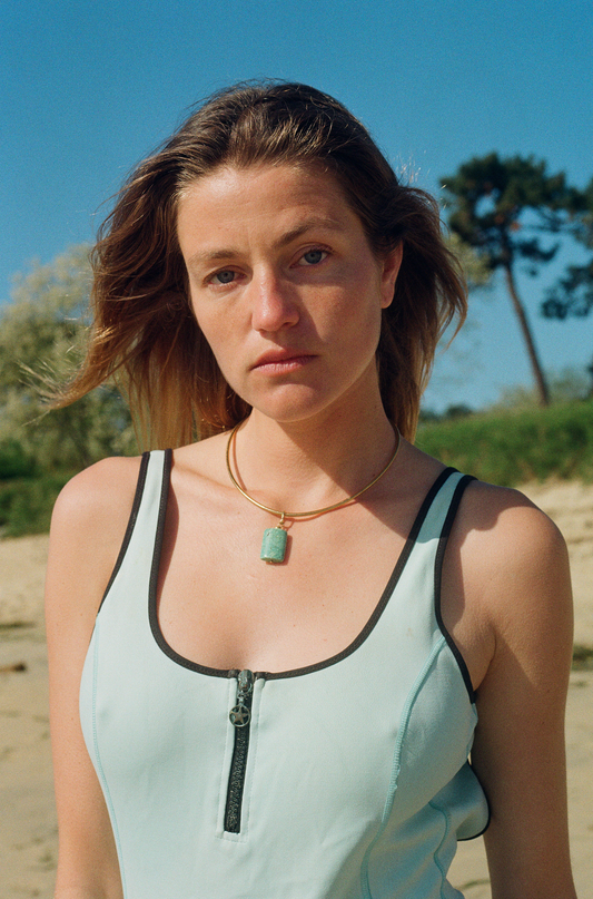 Collier vert d'eau Socool Pyla