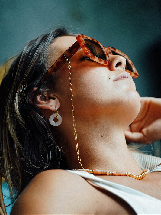 4 Pièces Chaîne Lunettes, Chaîne Lunettes Femme, Chaîne Lunettes en 4 Pièces Chaîne Lunettes, Chaîne Lunettes Femme, Chaîne Lunettes en